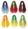 Colorful Girls' Wigs-- Long Curly and Fluffy Hair