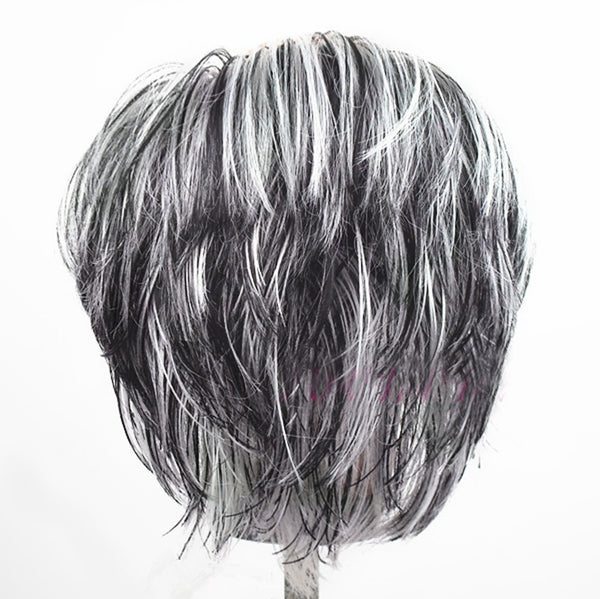 Halloween Cosplay Wig—Half Baldheaded Wacky Hair