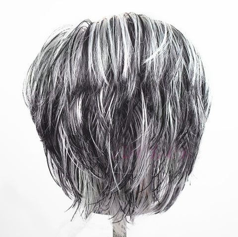 Halloween Cosplay Wig—Half Baldheaded Wacky Hair