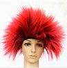 Football Fans Wigs-- Colorful Afro Hair for Drama and Cosplay