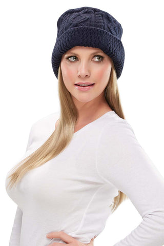 Image of Jon Renau Hats cableknitbuckethat main