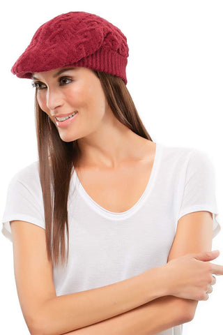 Image of Jon Renau Hats cableknitgatsby main