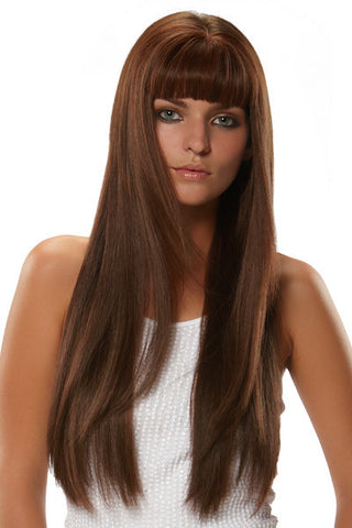 Image of easiHair Human Hair Extensions easibangs 633 side