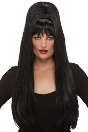 Elvira Costume Wig
