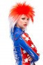 Costume - Jon Renau Illusions | Costume punky short side red white blue